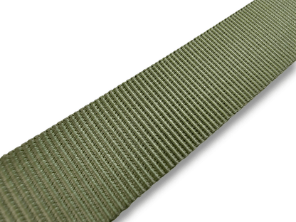 Bronze Buckle Nylon Watch Strap Military 22mm Green - Wrist Envy
