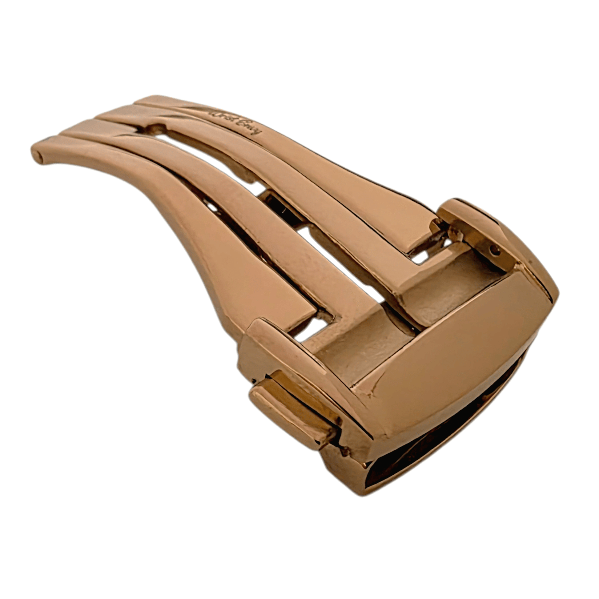 Bronze PVD Deployment Clasp For Watch Strap 18mm 20mm - Wrist Envy