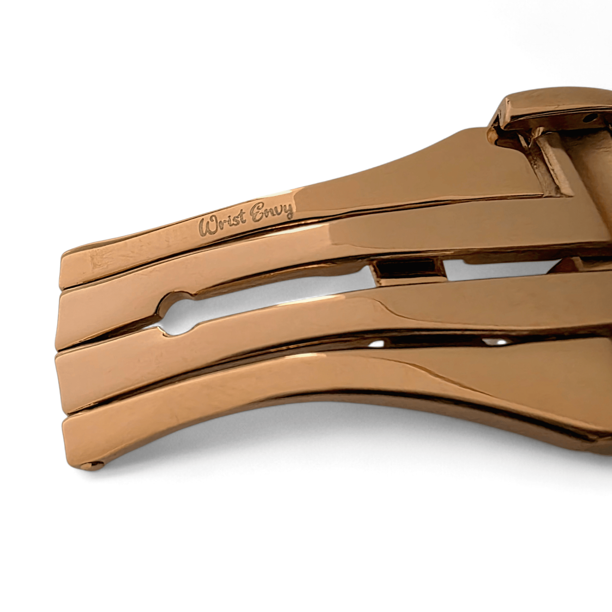 Bronze PVD Deployment Clasp For Watch Strap 18mm 20mm - Wrist Envy