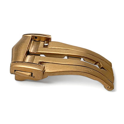 Bronze PVD Deployment Clasp For Watch Strap Pointed Tip 18mm 20mm - Wrist Envy