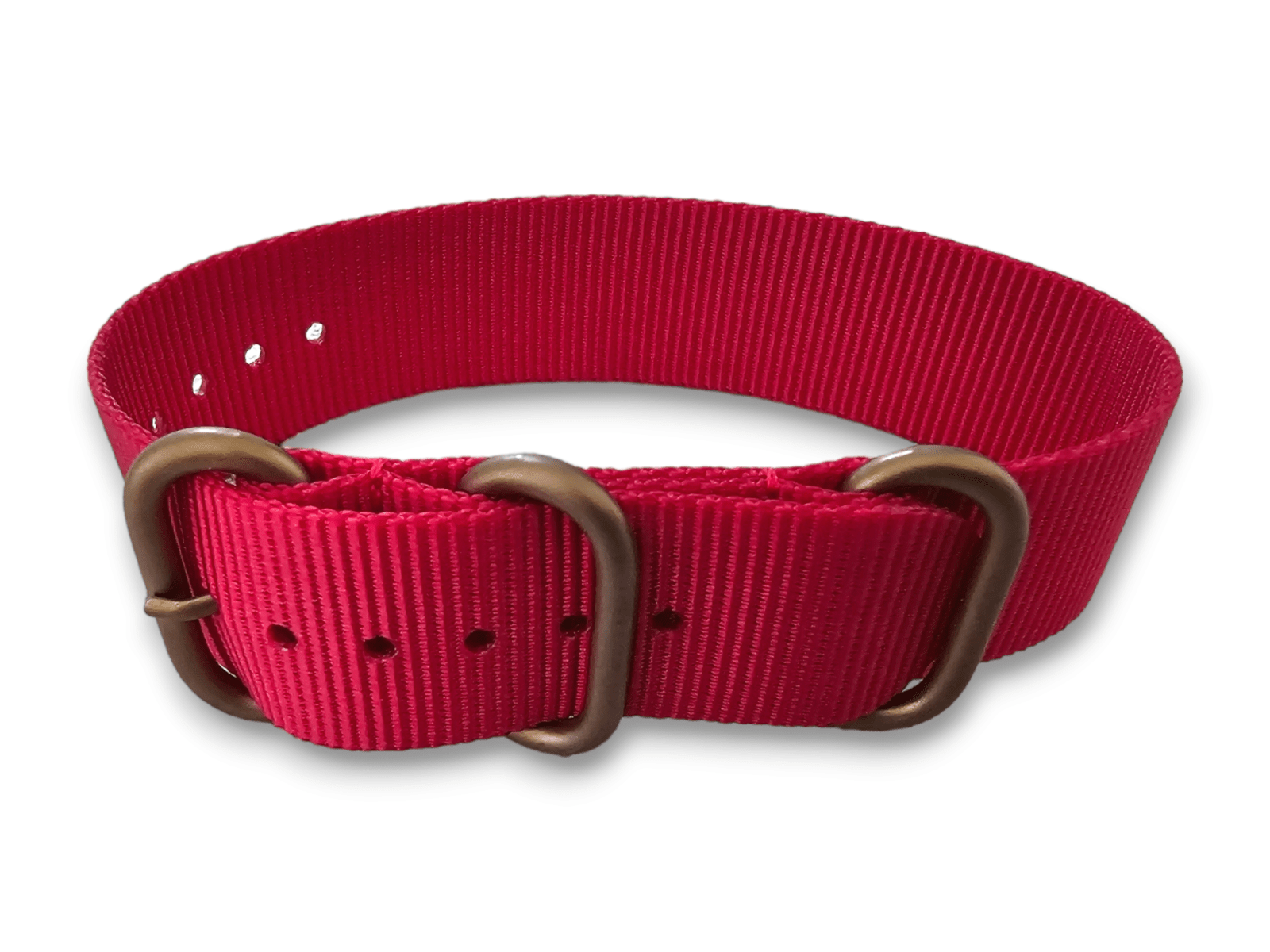 Bronze PVD Nylon Watch Strap Band 20mm 22mm - Wrist Envy