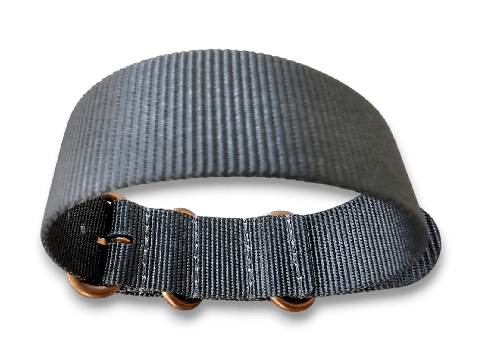 Bronze PVD Nylon Watch Strap Band 20mm 22mm - Wrist Envy