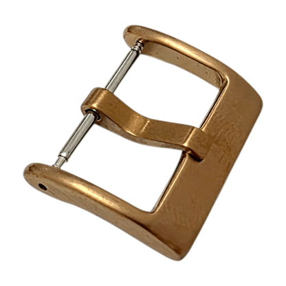 Bronze PVD Tang Buckle for Watch Strap 18mm 20mm Modern Style - Wrist Envy