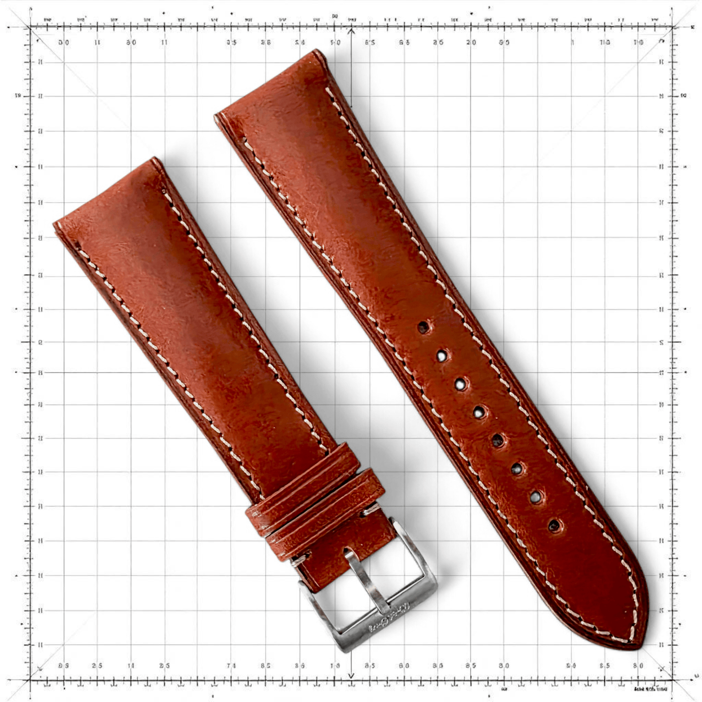 Buttero Leather Strap - Custom Made To Order - Wrist Envy
