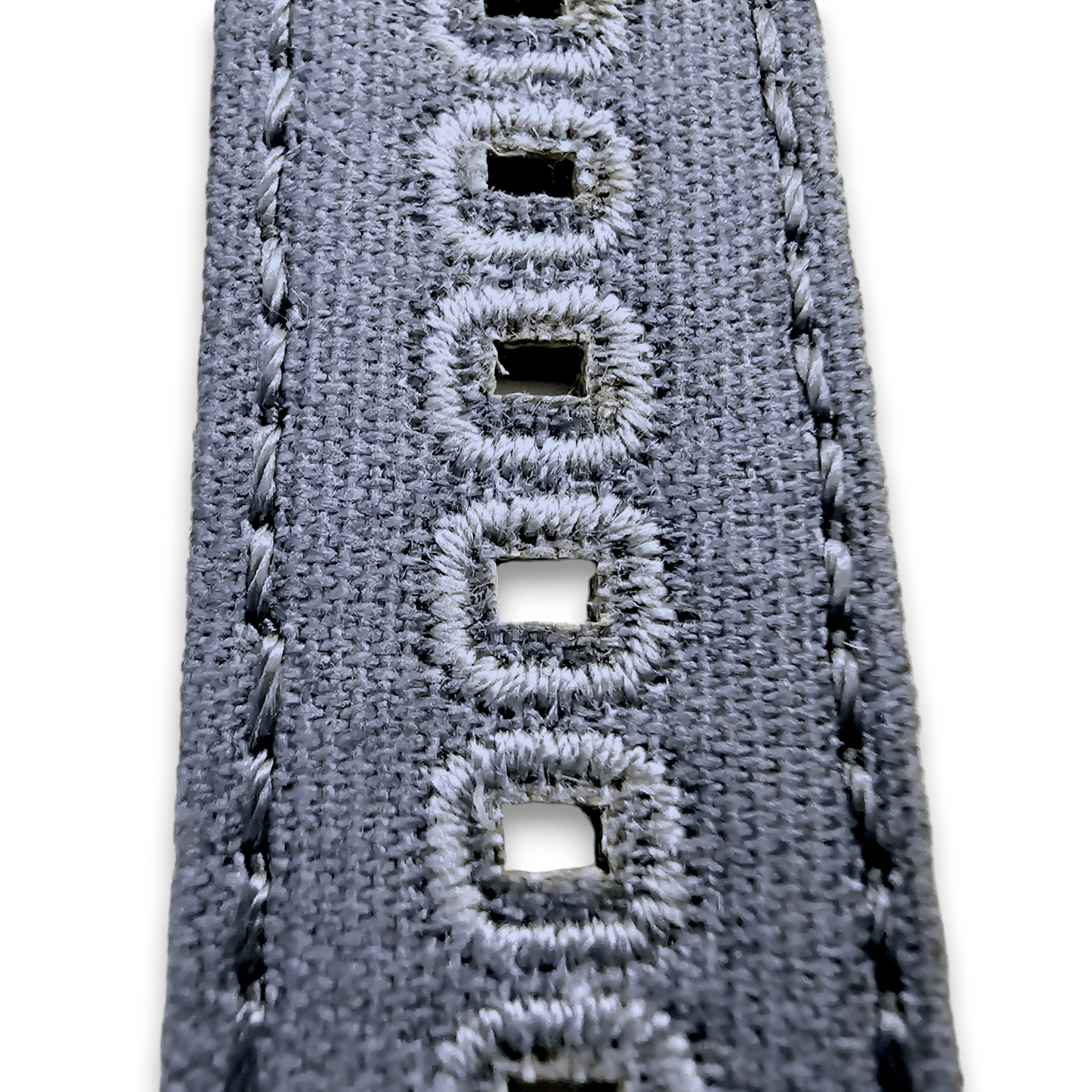 Canvas Watch Strap 22mm Grey - Wrist Envy