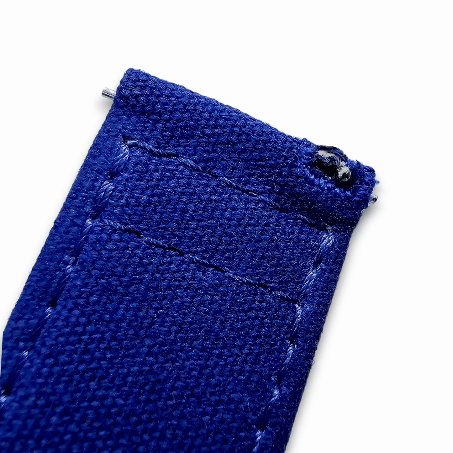 Canvas Watch Strap Band Military Field Sailcloth 22mm Blue - Wrist Envy