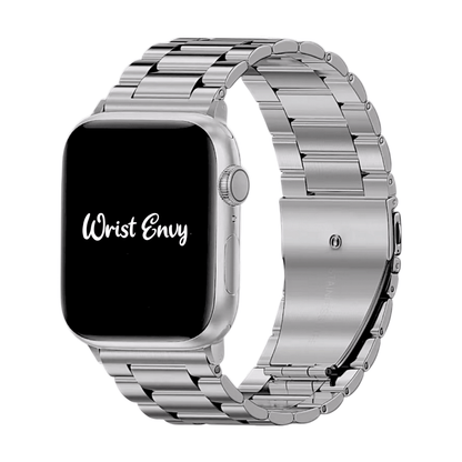 Classic Oyster bracelet for Apple Watch Silver - Wrist Envy