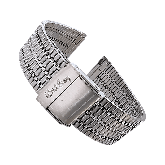 Classic Vintage Retro Mesh Bracelet 316L Stainless Steel Watch Strap 18 20 22 mm - Wrist Envy
