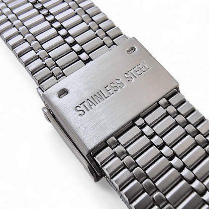 Classic Vintage Retro Mesh Bracelet 316L Stainless Steel Watch Strap 18 20 22 mm - Wrist Envy