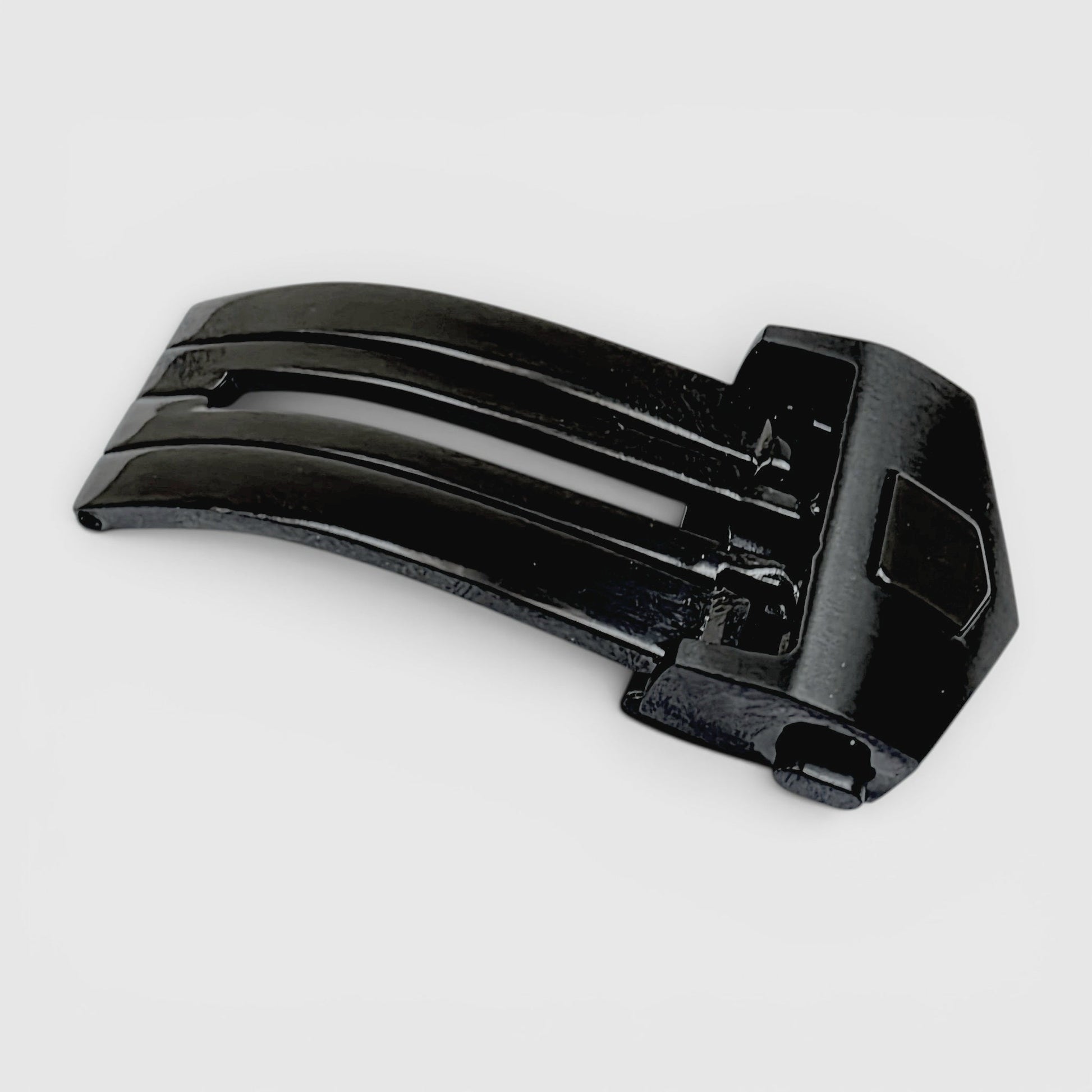 Deployant Clasp For Watch Strap 18mm Black PVD - Wrist Envy