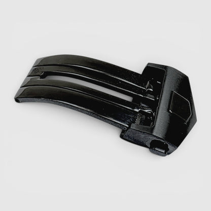 Deployant Clasp For Watch Strap 18mm Black PVD - Wrist Envy
