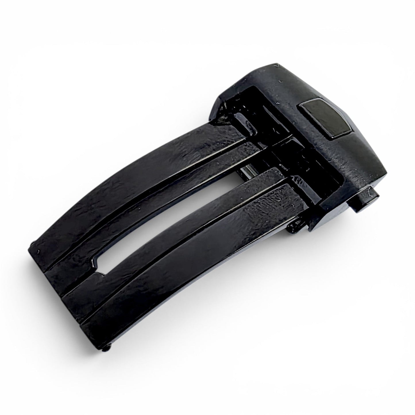 Deployant Clasp For Watch Strap 18mm Black PVD - Wrist Envy