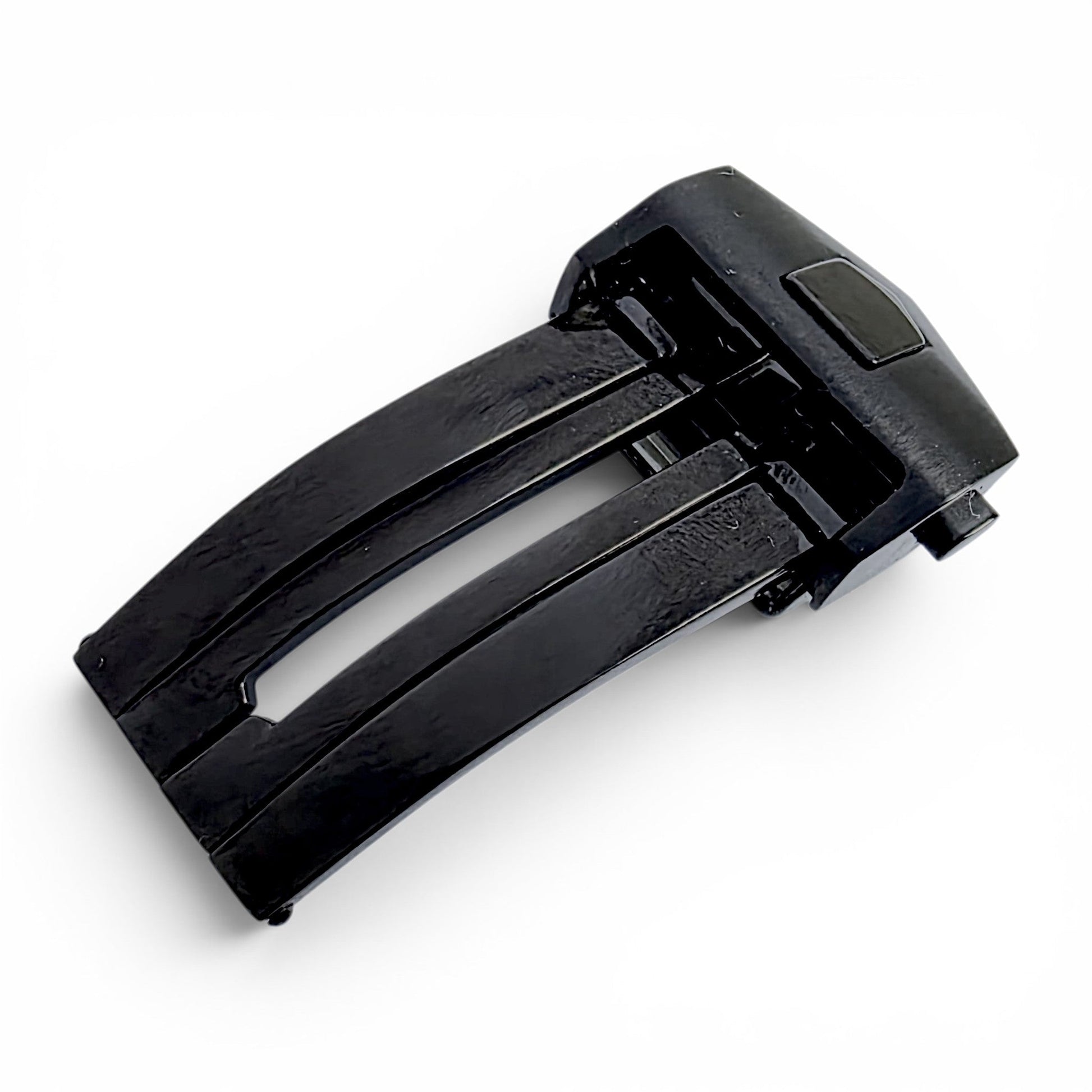 Deployant Clasp For Watch Strap 18mm Black PVD - Wrist Envy