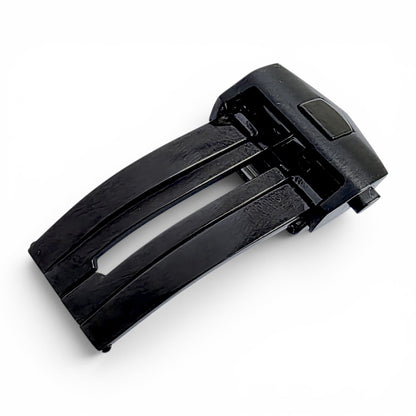 Deployant Clasp For Watch Strap 18mm Black PVD - Wrist Envy