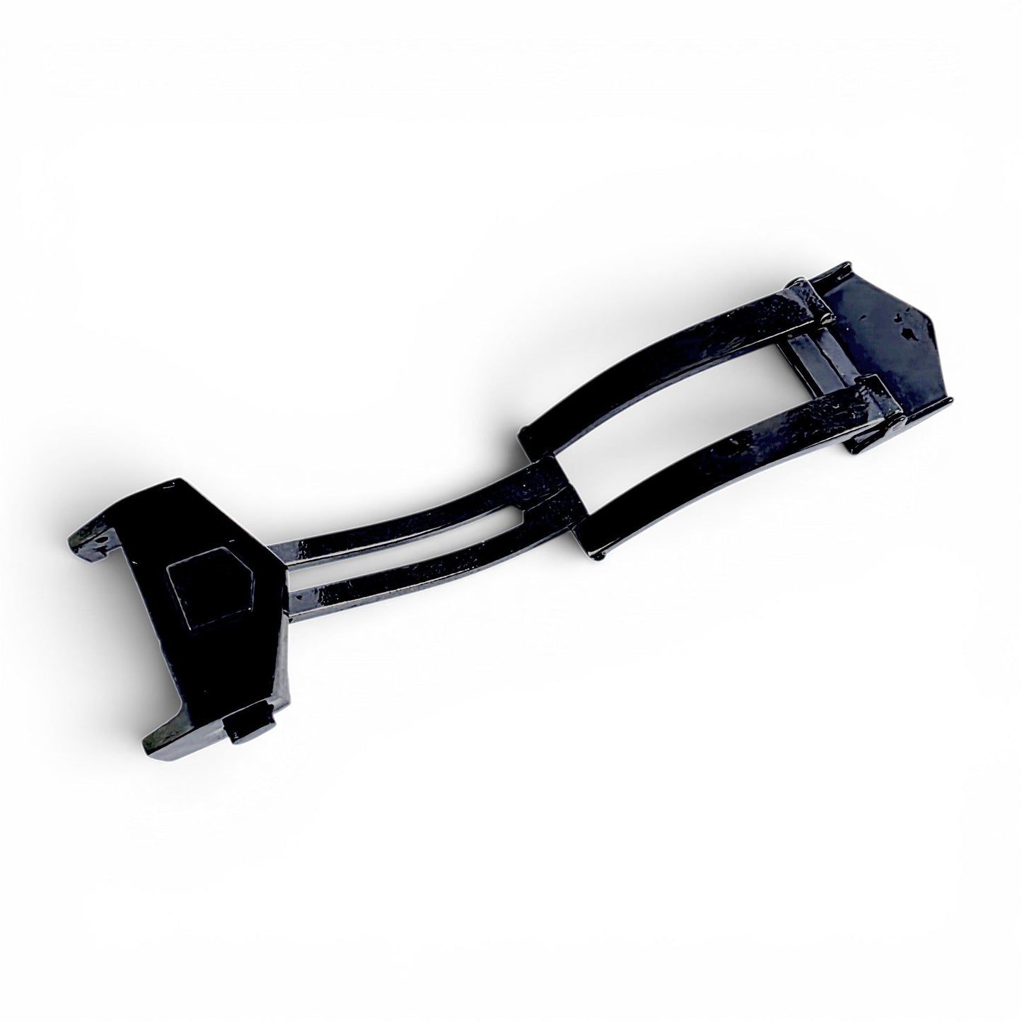 Deployant Clasp For Watch Strap 18mm Black PVD - Wrist Envy