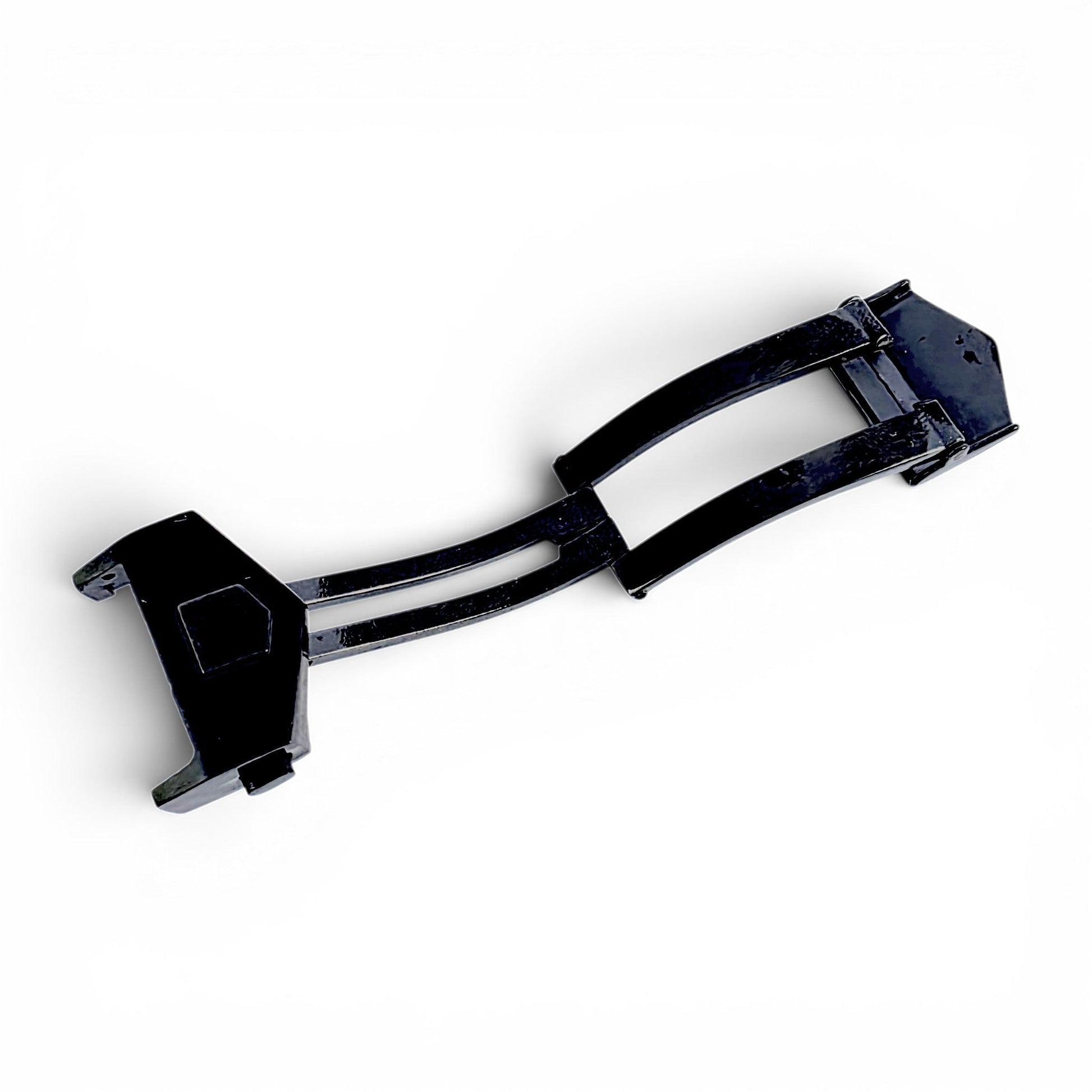Deployant Clasp For Watch Strap 18mm Black PVD - Wrist Envy