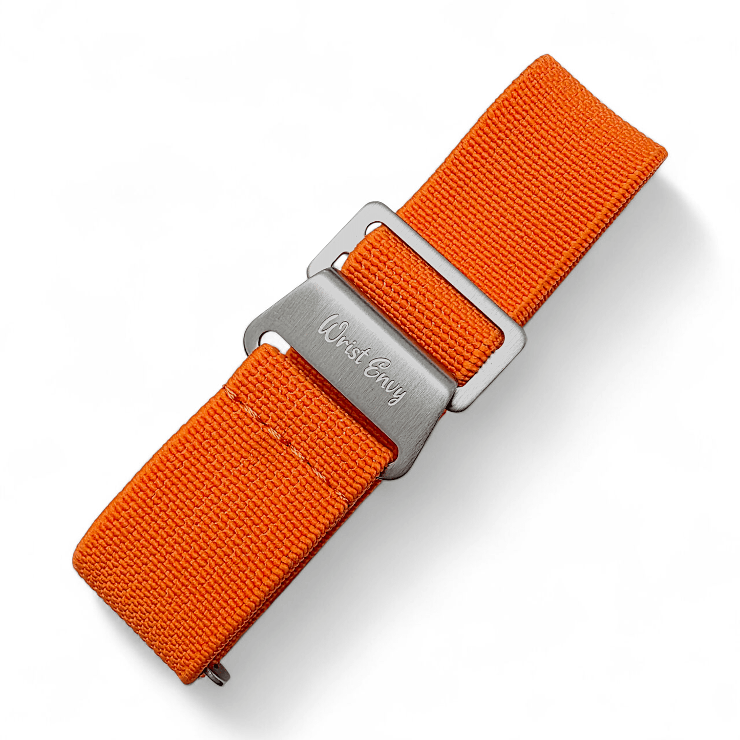 Elastic Nylon French Marine Nationale Watch Strap 20mm 22mm Orange - Wrist Envy