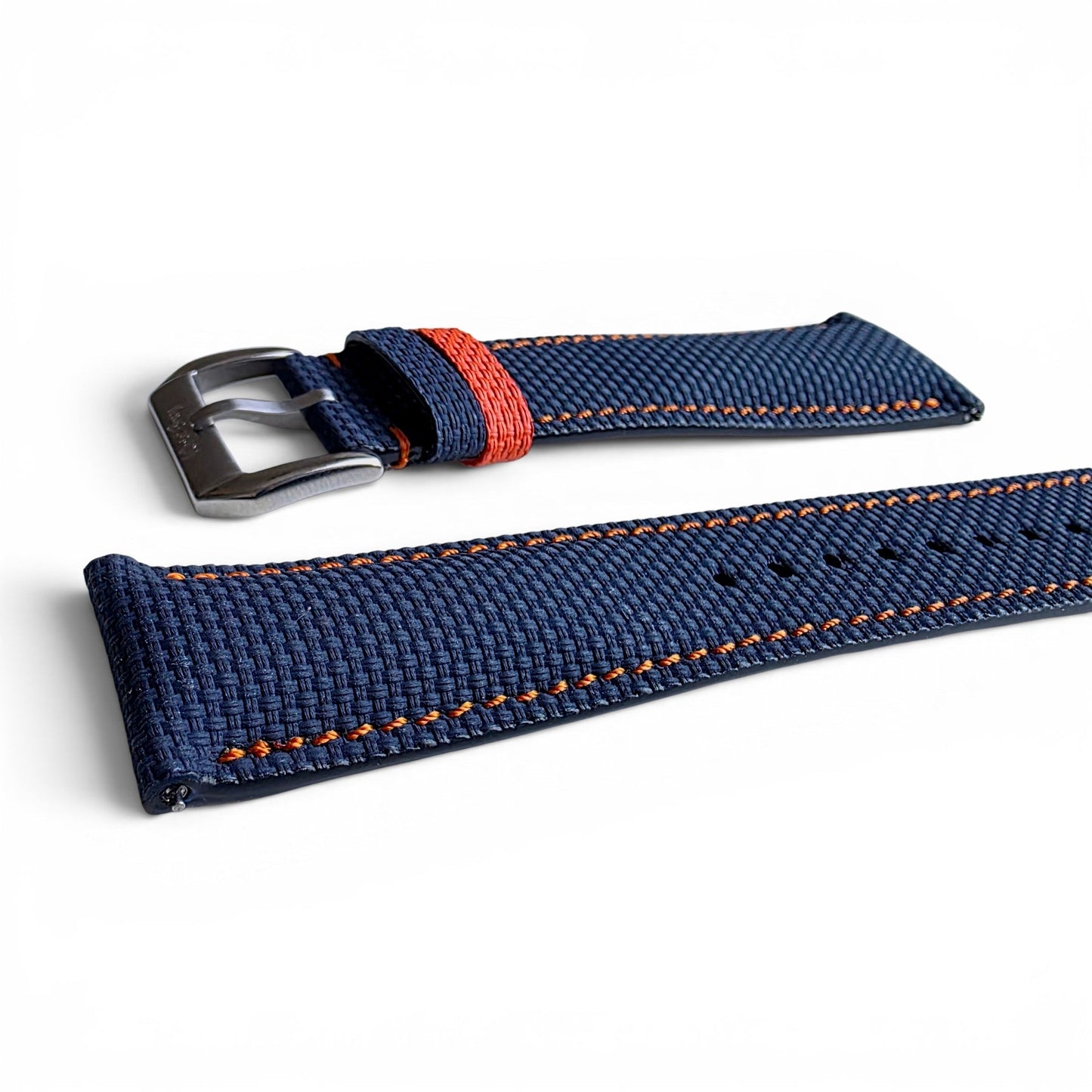 FKM Flouro Rubber Deployant Watch Strap - Custom Made To Order - Wrist Envy