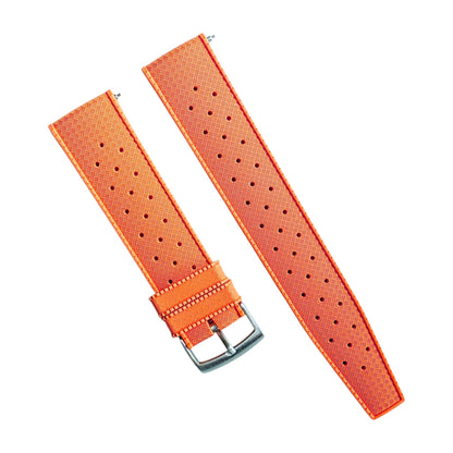 FKM Rubber Tropical Watch Strap Divers 22mm - Wrist Envy