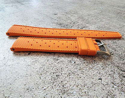 FKM Rubber Tropical Watch Strap Divers 22mm - Wrist Envy