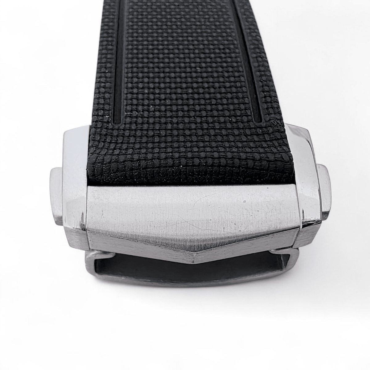 FKM Rubber Watch Strap Band Deployment Clasp Divers Quick Release 20mm 21mm 22mm - Wrist Envy