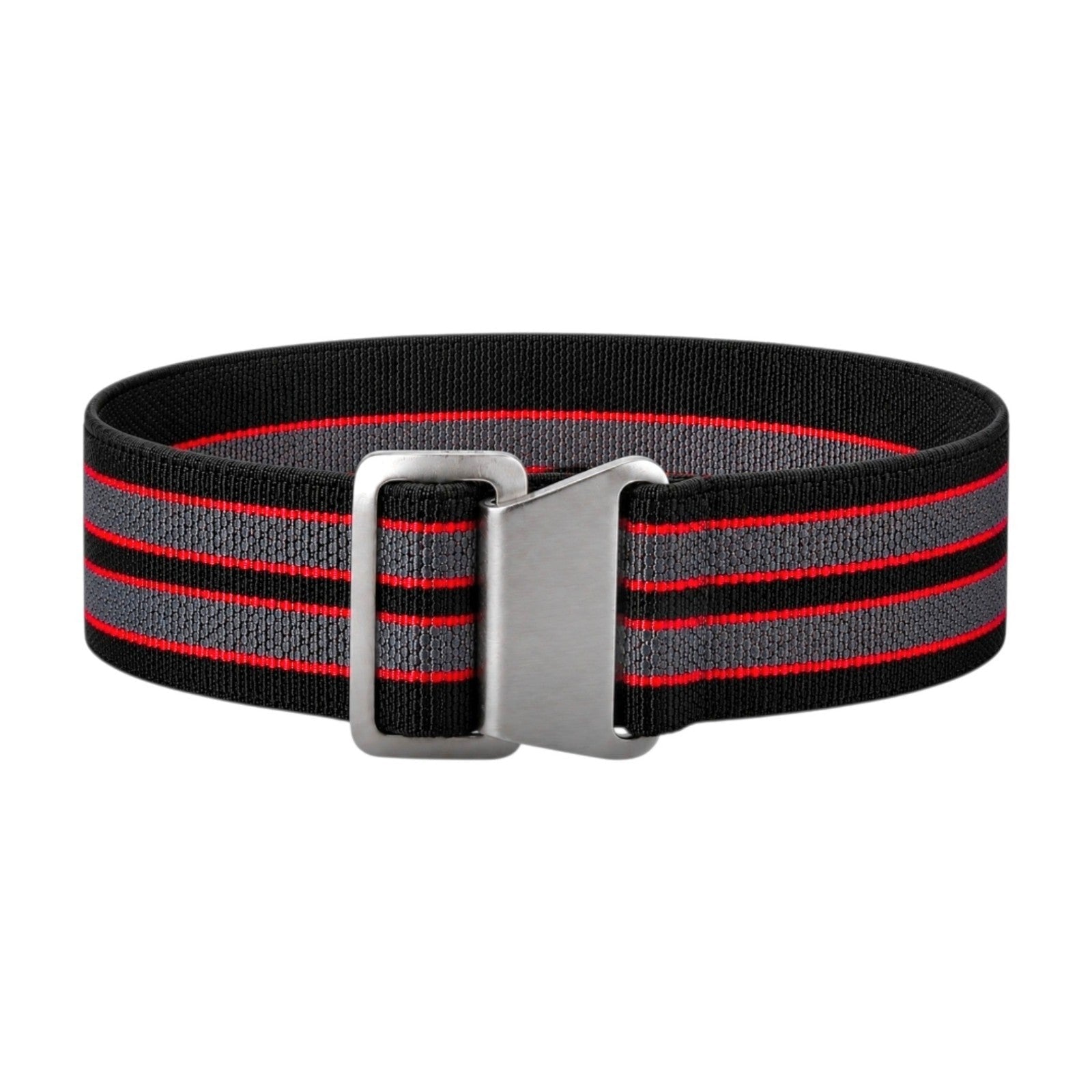 French Marine Nationale Premium Elastic Nylon Watch Strap 18mm 20mm 22mm - Wrist Envy