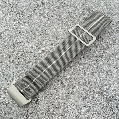 French Marine Nationale Premium Elastic Nylon Watch Strap 18mm 20mm 22mm - Wrist Envy