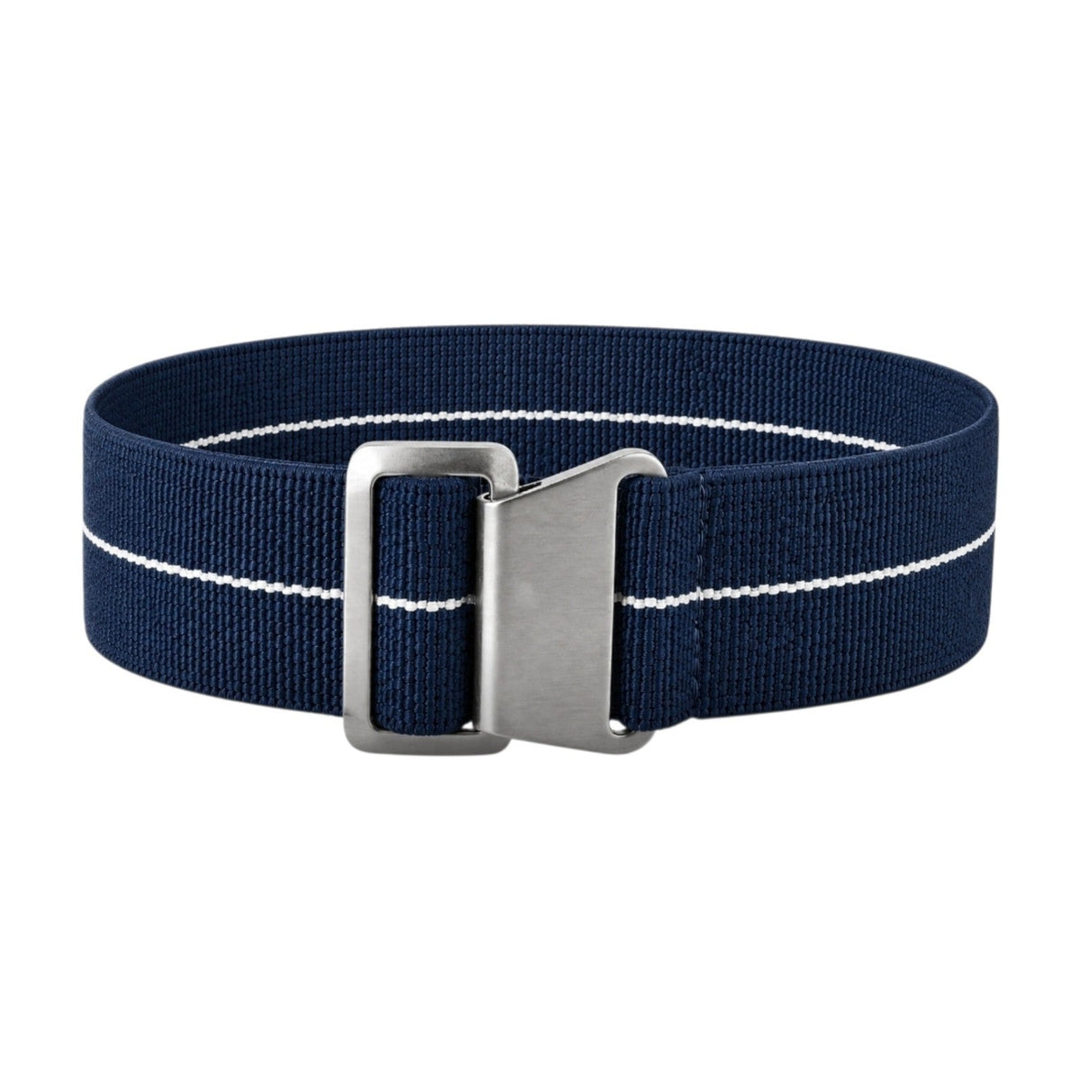 French Marine Nationale Premium Elastic Nylon Watch Strap 18mm 20mm 22mm - Wrist Envy