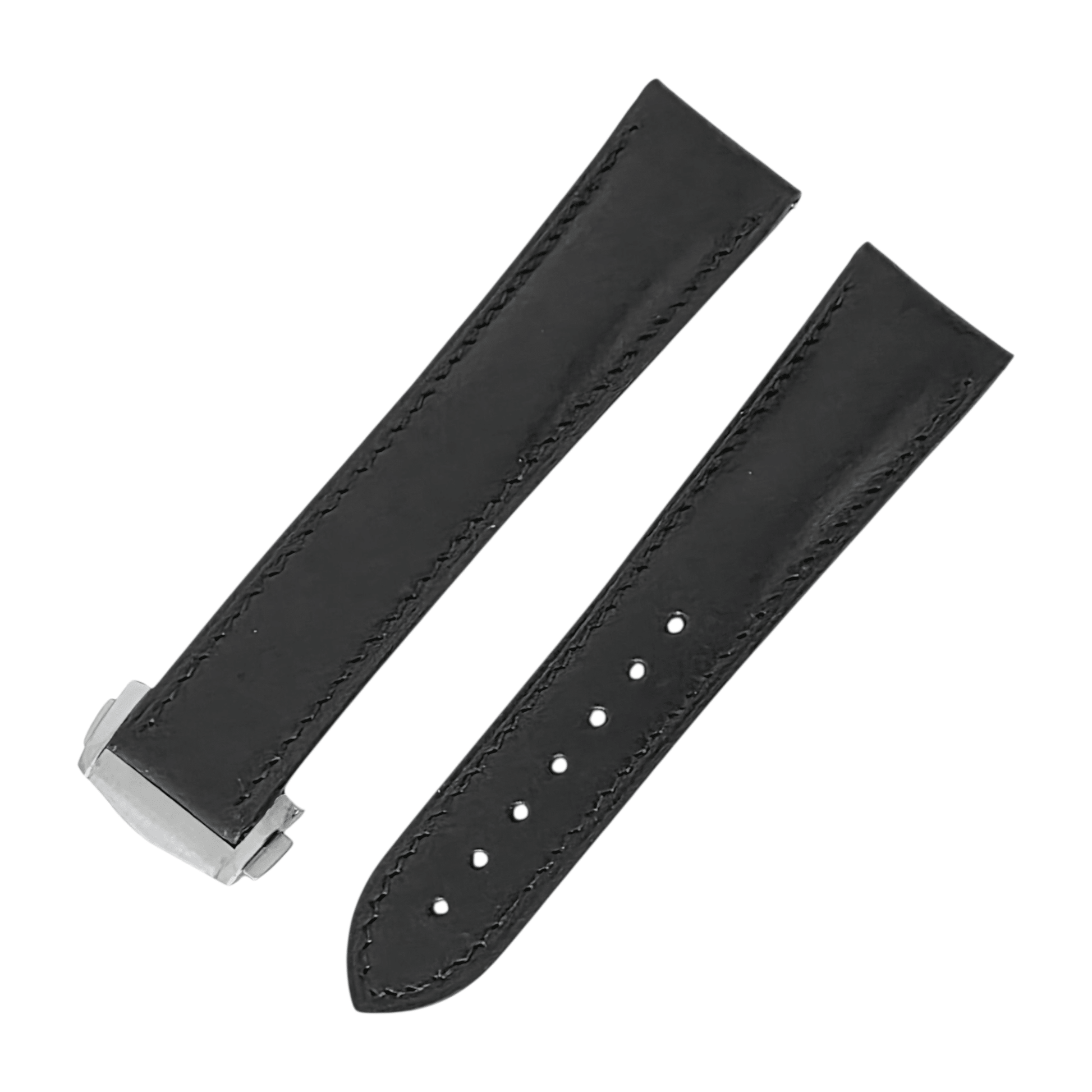 French Novanappa Leather Deployant Watch Strap - Custom Made to Order - Wrist Envy