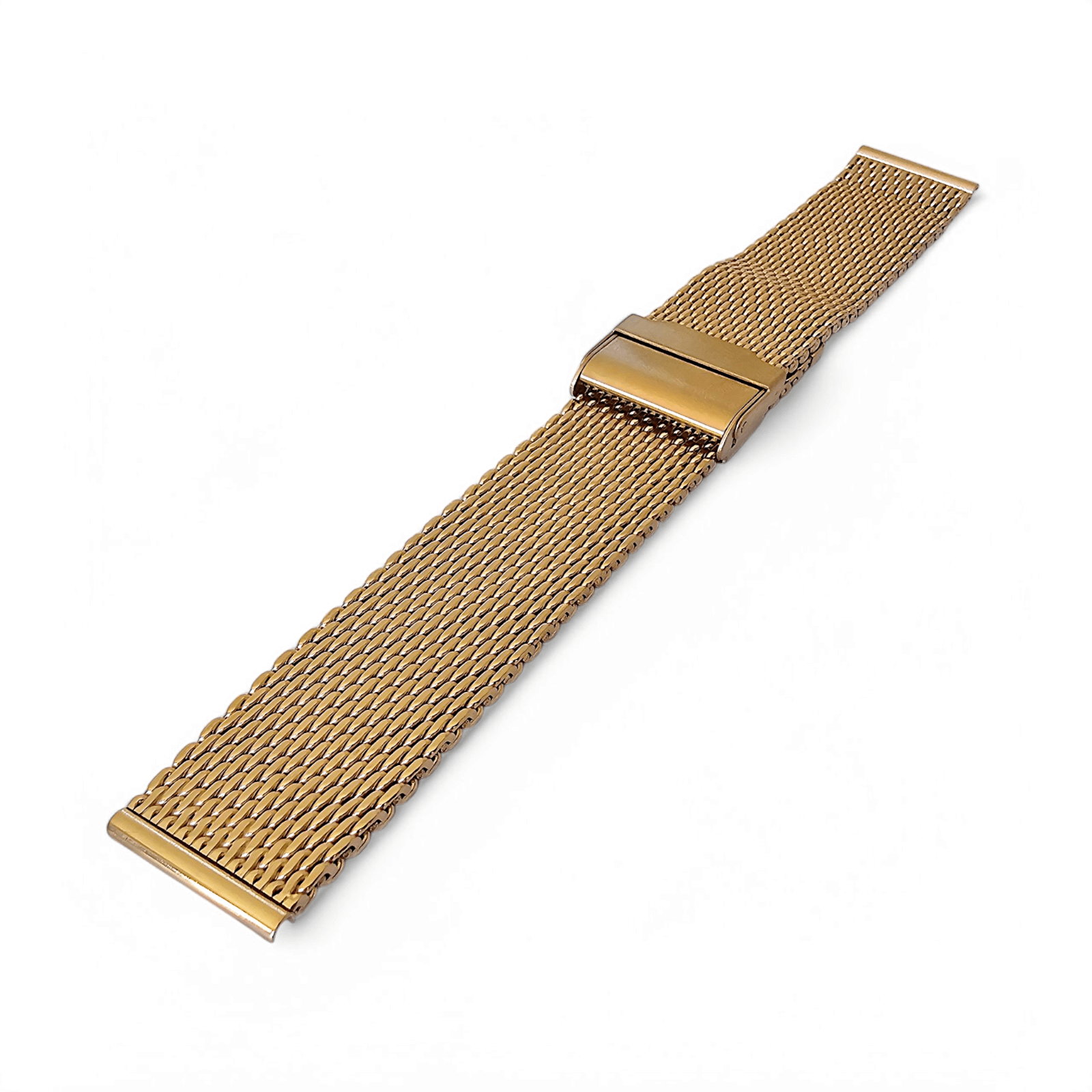 Gold Plated High Quality Shark Mesh 2.7mm Thick 18mm 20mm 22mm - Wrist Envy