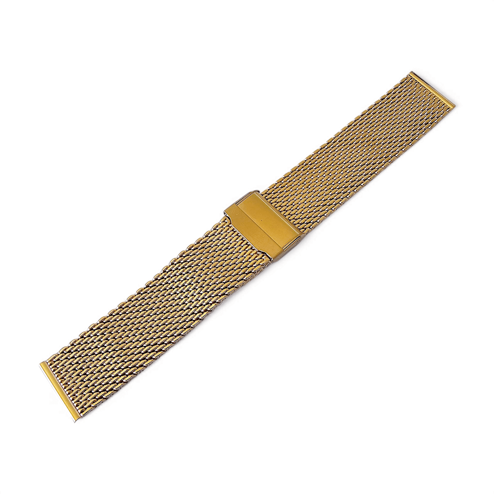 Gold Plated High Quality Shark Mesh 2.7mm Thick 18mm 20mm 22mm - Wrist Envy