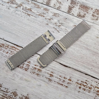 Heavy Duty Shark Mesh 2.5mm Watch Strap Band Milanese Bracelet Steel 18 20 22 mm - Wrist Envy