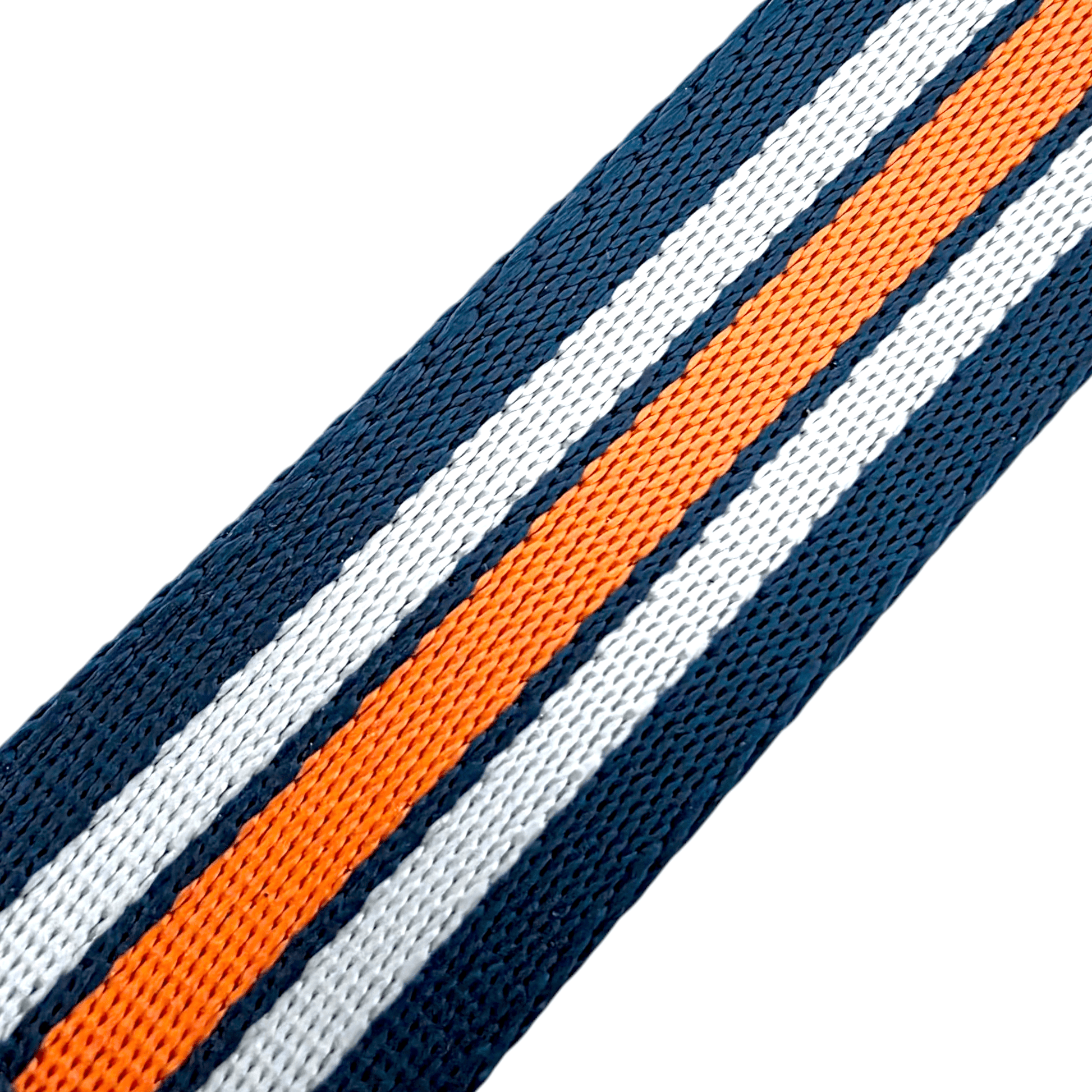 High Quality 1.8mm Thick Military Watch Strap 18mm 20mm 22mm Blue White Orange - Wrist Envy