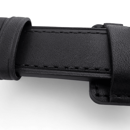 Horween Leather Bund Watch Strap Band Custom Handmade Military Cuff 20mm 22mm UK - Wrist Envy