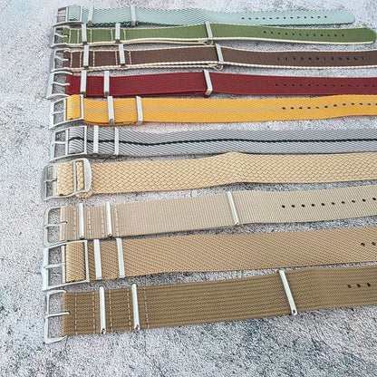 Job Lot of 10 Nylon Watch Straps Bands 22mm Military RRP £100 MOD UK - Wrist Envy