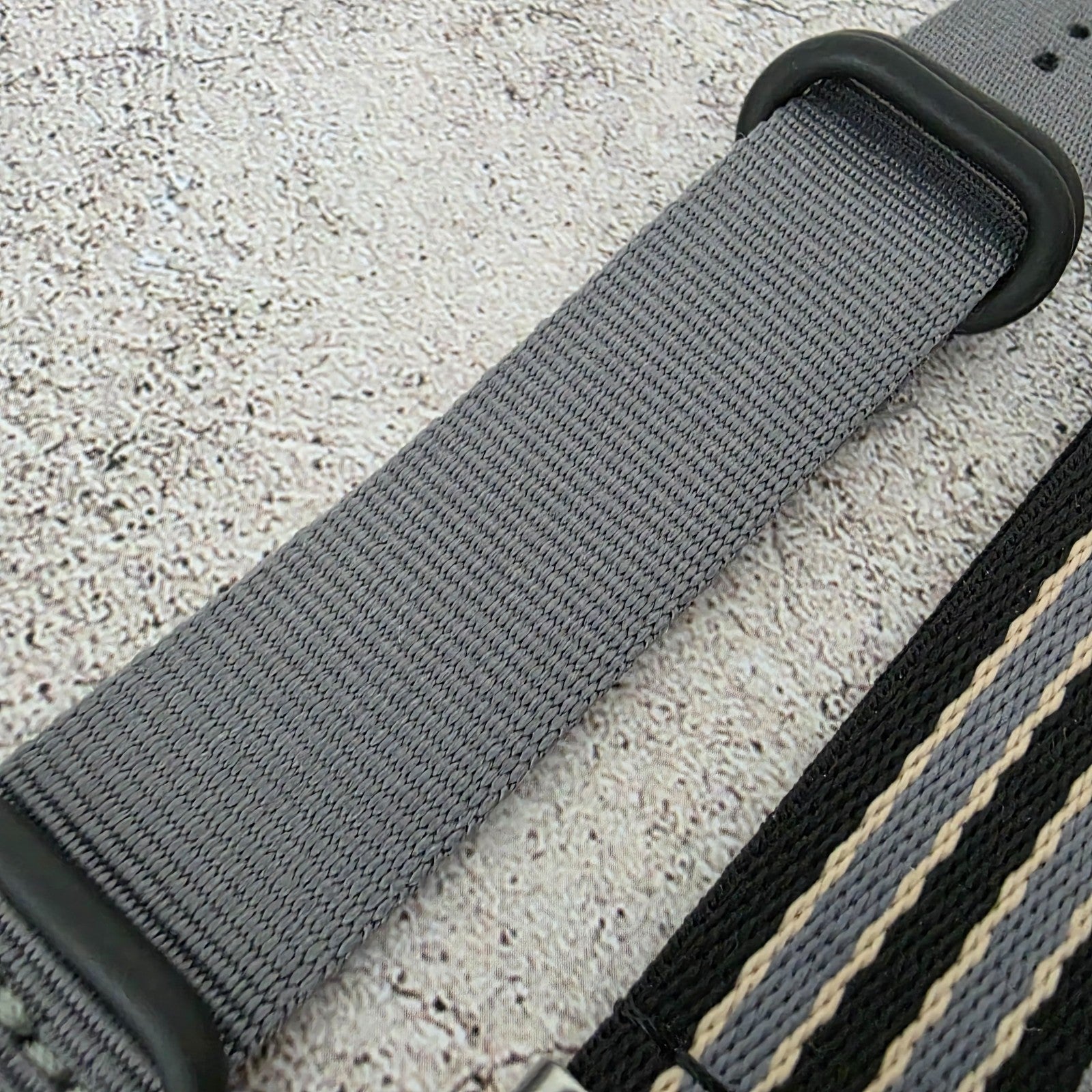 Job Lot of 5 Nylon Watch Straps Bands 20mm Military For Tudor Buckle One Piece - Wrist Envy
