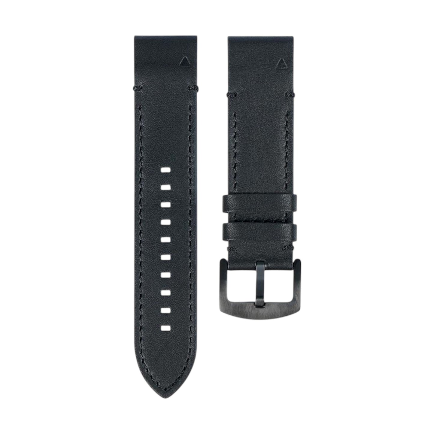 Leather Quick Fit Watch Band For Garmin - Wrist Envy