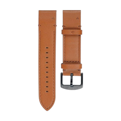 Leather Quick Fit Watch Band For Garmin - Wrist Envy