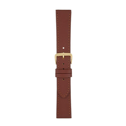 Leather Watch Strap Stitched 8mm to 30mm Tan Brown - Wrist Envy