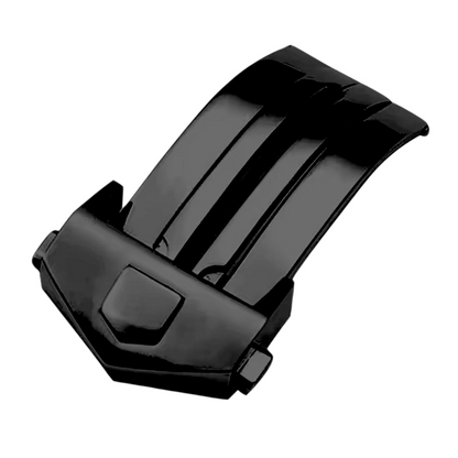 Luxury Calf Perforated Leather Straps For Deployment Clasps - Wrist Envy