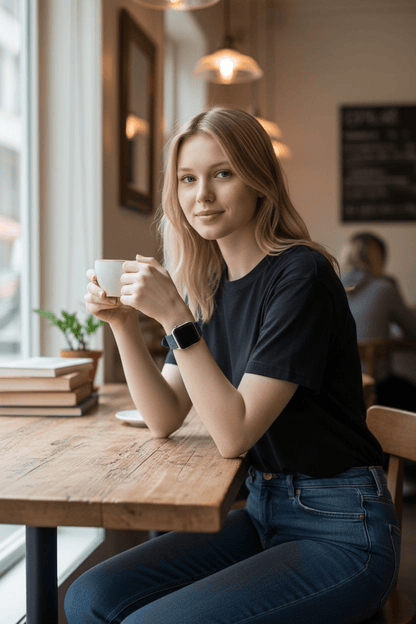 Luxury Denim Watch Strap For Apple Watch Raw Blue - Wrist Envy