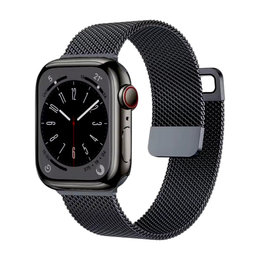 Milanese Double Magnet Bracelet for Apple Watch Black - Wrist Envy