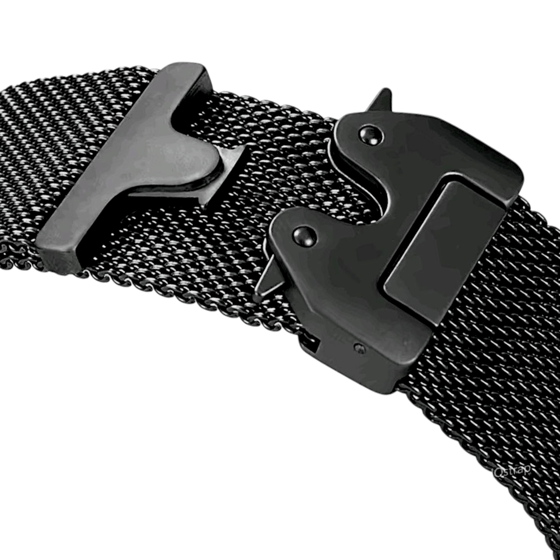 Milanese Loop Mesh Bracelet For Apple Watch Black - Wrist Envy