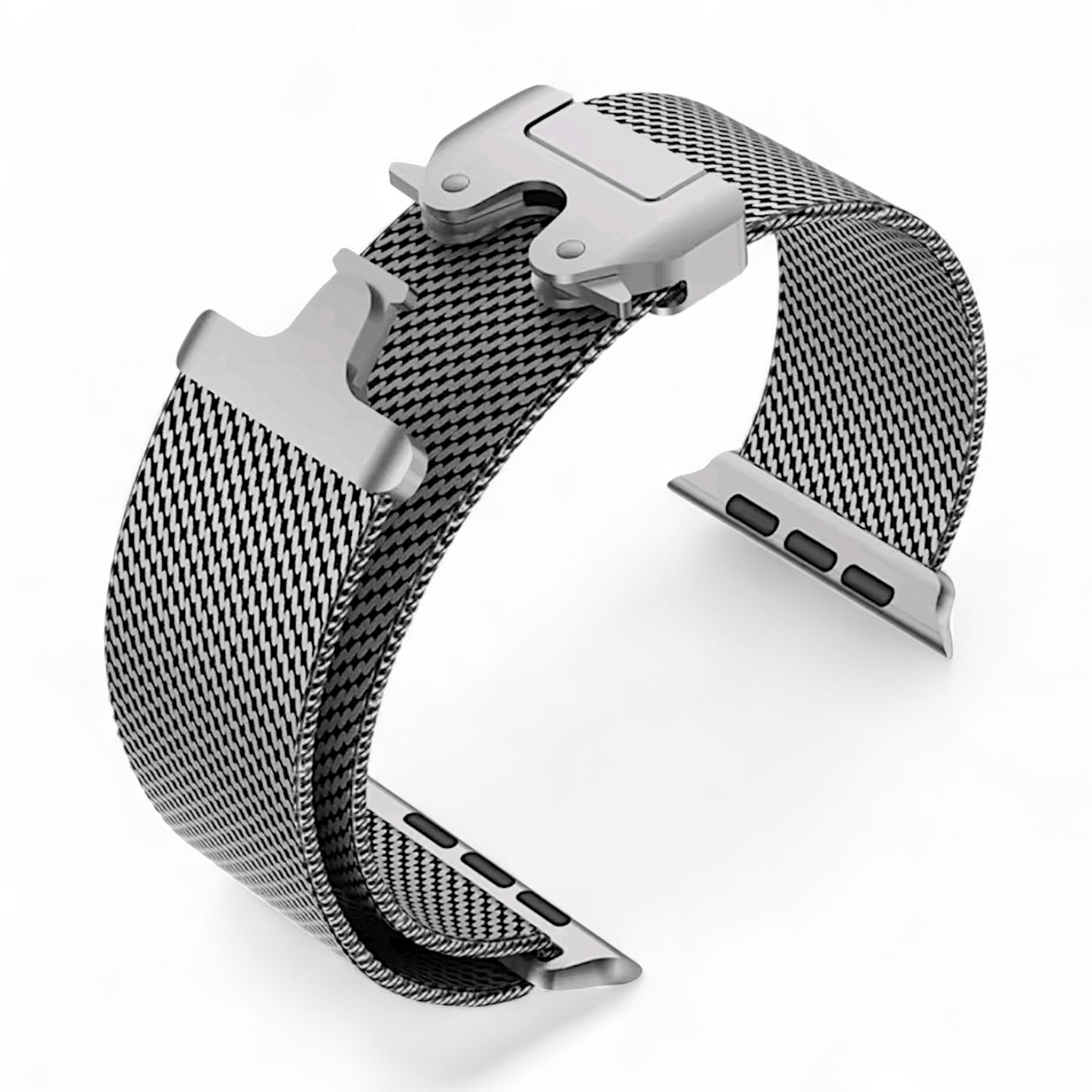 Milanese Loop Mesh Bracelet For Apple Watch Silver - Wrist Envy