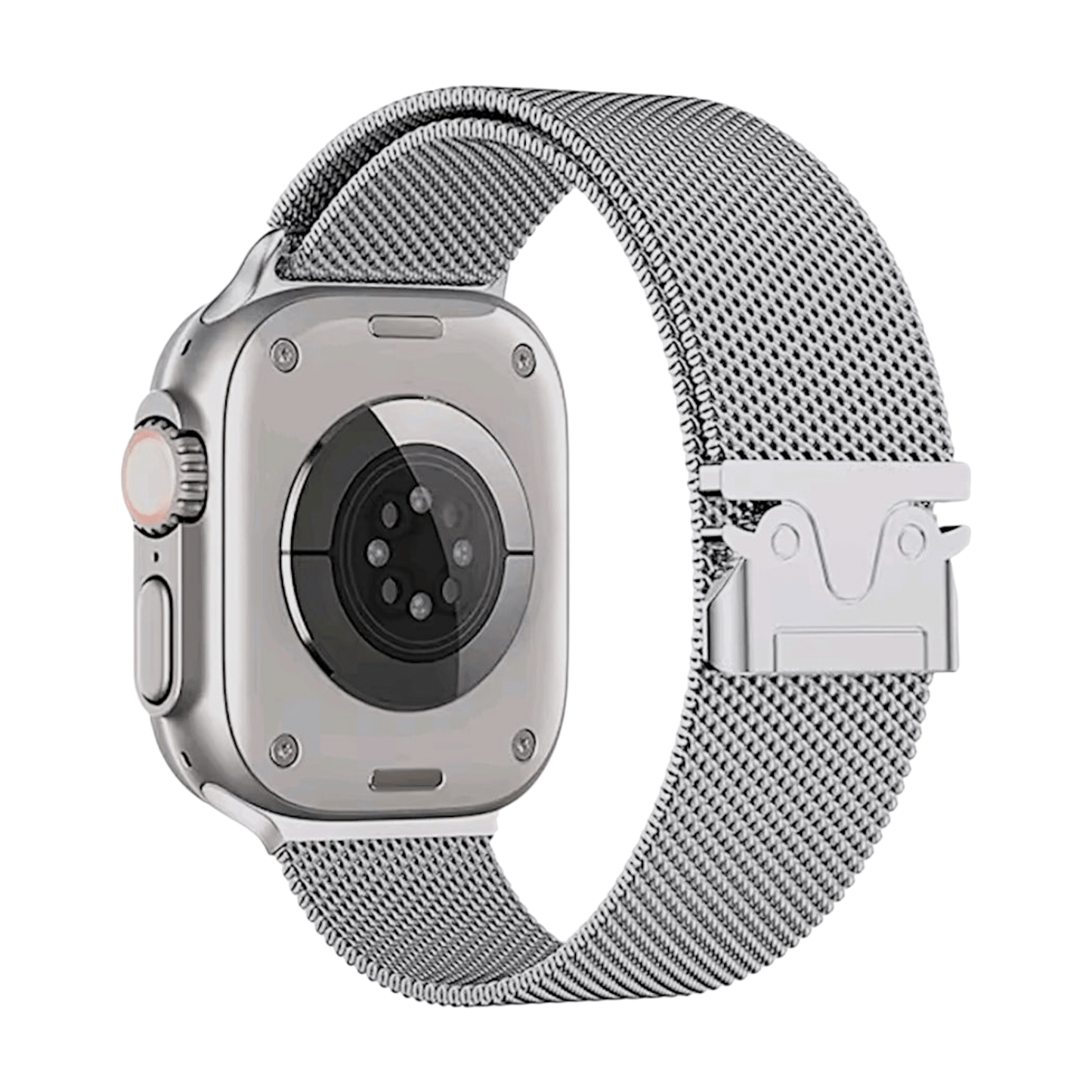 Milanese Loop Mesh Bracelet For Apple Watch Silver - Wrist Envy