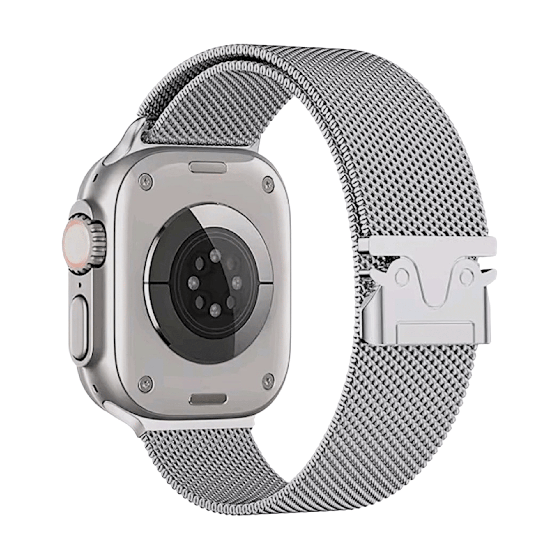 Milanese Loop Mesh Bracelet For Apple Watch Silver - Wrist Envy