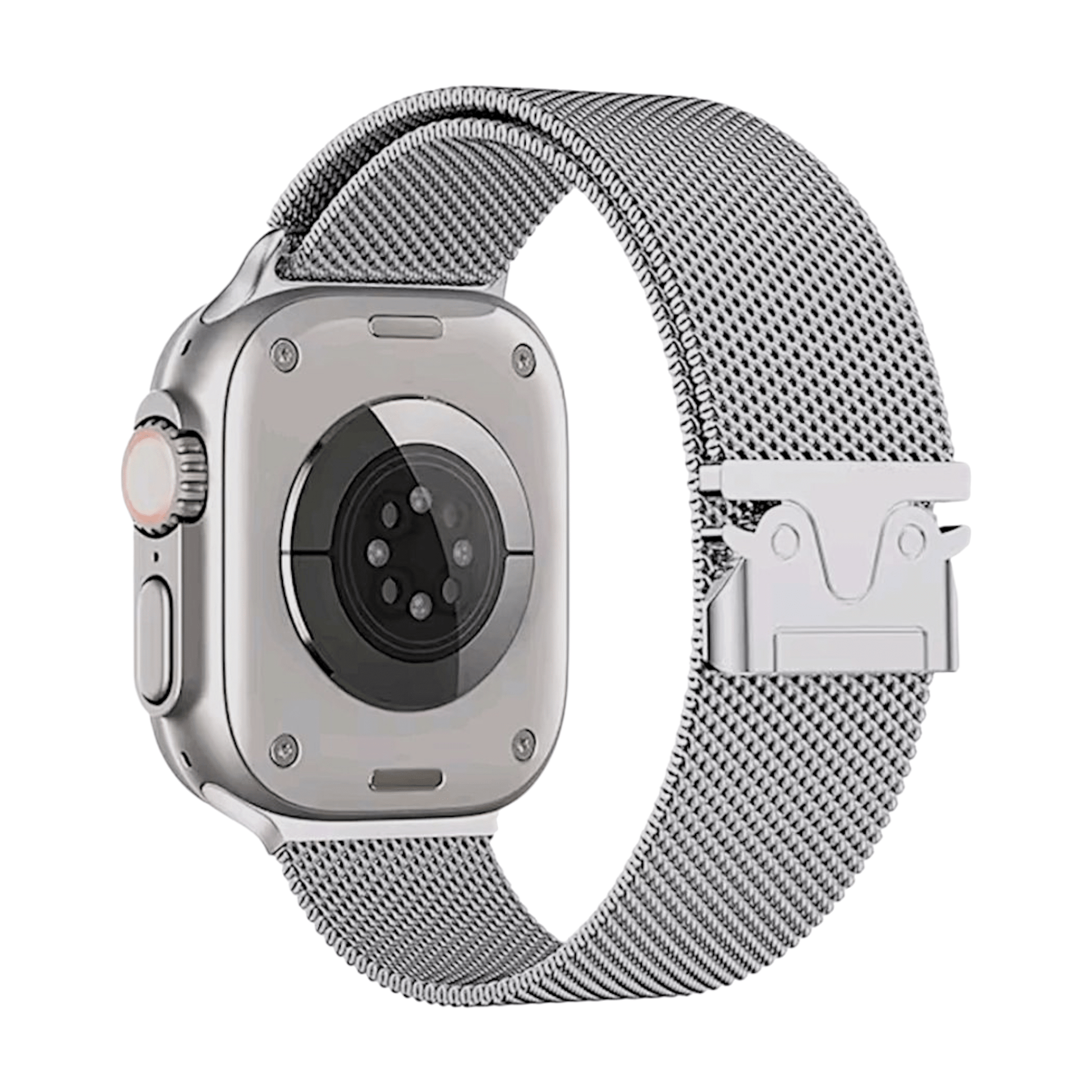 Milanese Loop Mesh Bracelet For Apple Watch Silver - Wrist Envy