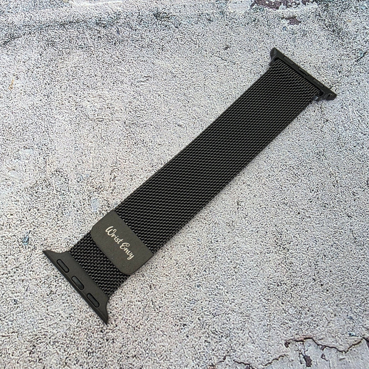 Milanese Mesh Steel Bracelet for Apple Watch Black - Wrist Envy