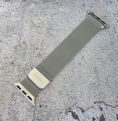 Milanese Mesh Steel Bracelet for Apple Watch Silver - Wrist Envy