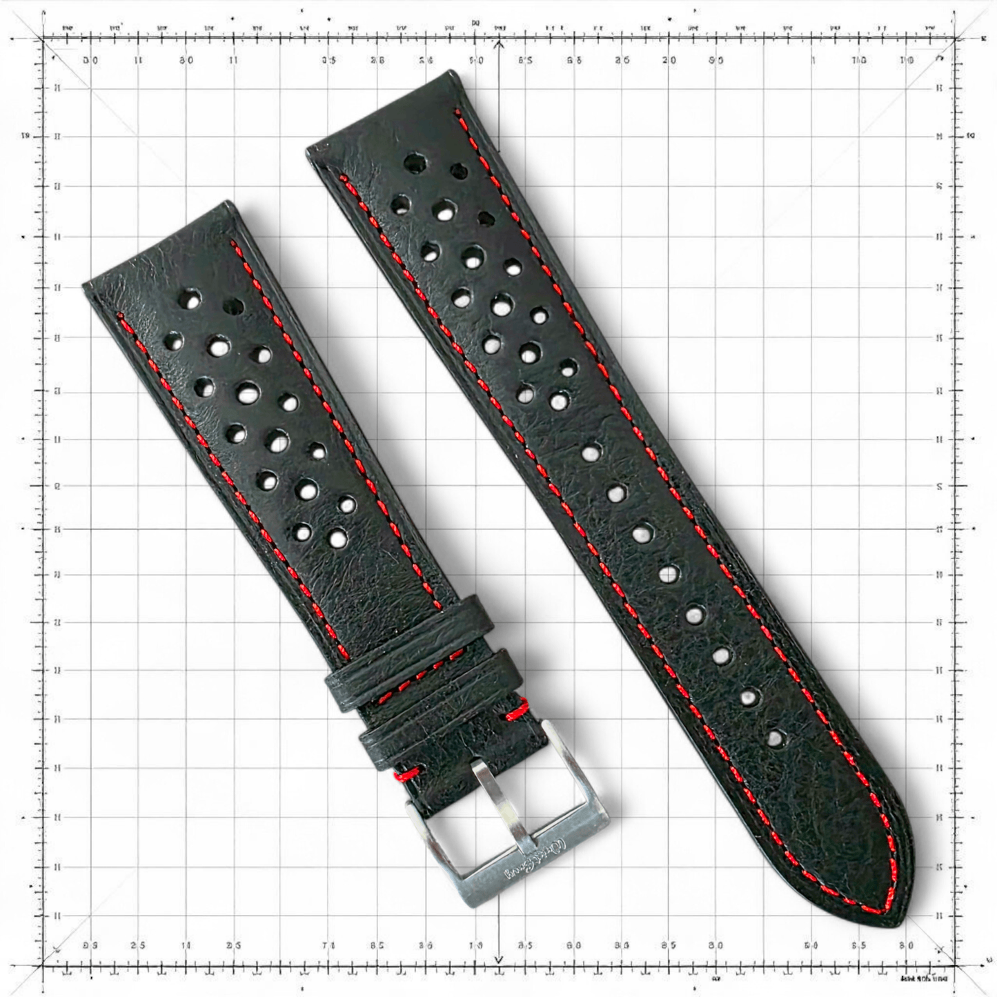 Minerva Box Leather Watch Strap - Custom Made To Order - Wrist Envy